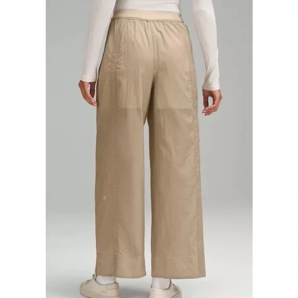 lululemon athletica Tan Wide-Leg Pants - Picture 2 of 6
